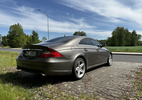 Mercedes-Benz CLS cena 67500 przebieg: 131000, rok produkcji 2008 z Żyrardów małe 172